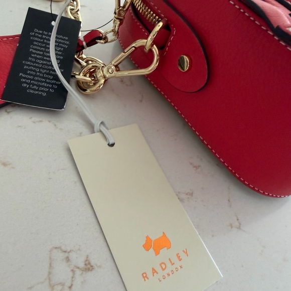 NEW Radley London CLAWDE the lobster crossbody purse FREAKING ADORABLE - Picture 7 of 10
